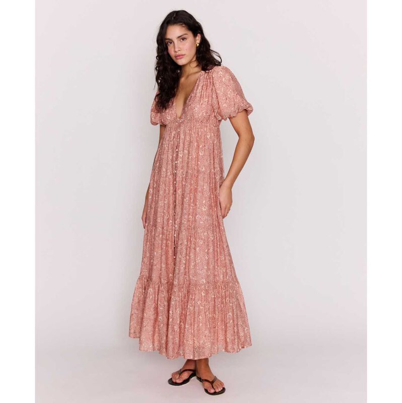 MINKPINK Yasmin Tiered Maxi Dress image number 3